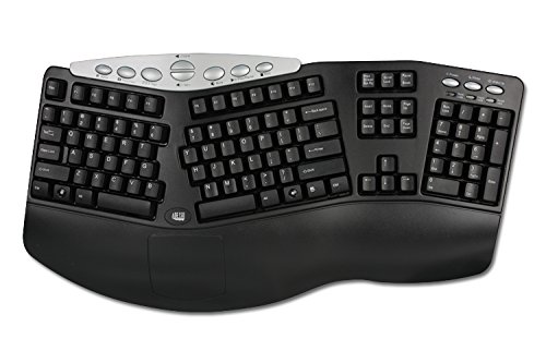 Adesso Tru-Form Media Contoured Ergonomic Keyboard (PCK-208B)