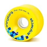 Orangatang Stimulus Yellow Wheels 70mm (Set of 4)