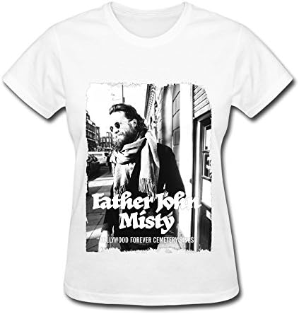 Love Father John Misty Tour 2016 Women's Fashion T-shirt White