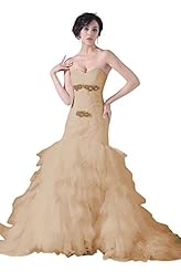 Mermaid Satin Sweetheart Corset   Waistline  Dress