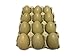 Dozen Wooden Faux Chicken Eggs (Brown Speckled)
