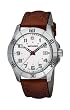 Wenger Men's 70480 Alpine White Dial Brown Leather Watch