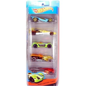 Hot Wheels, Double Jump Duel 5-Pack