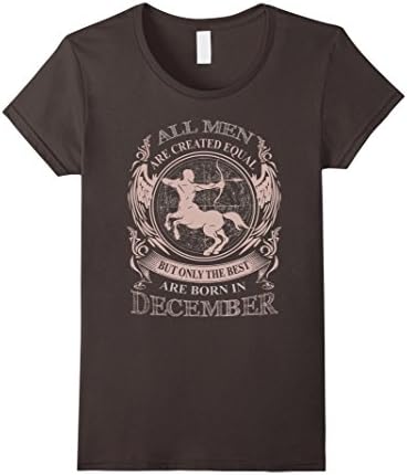 Women's All men are created equal December Trends T Shirt XL Asphalt