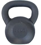 40 lbs Solid Cast Iron Kettlebell (Kettle Bell) - Special Promotion. Lowest Price & Fastest Shipment