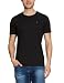 Hilfiger Denim SlimFit Herren 1956216711/Hanson cn tee s/s KIR, Gr. 50 (L, Schwarz (TOMMY BLACK 78)