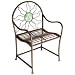 Sun Medallion Rustic Red Garden Chair