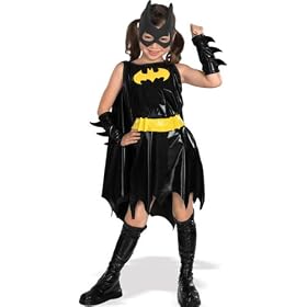 Batgirl Childrens Fancy Dress Costume Dark Knight Licensed Medium