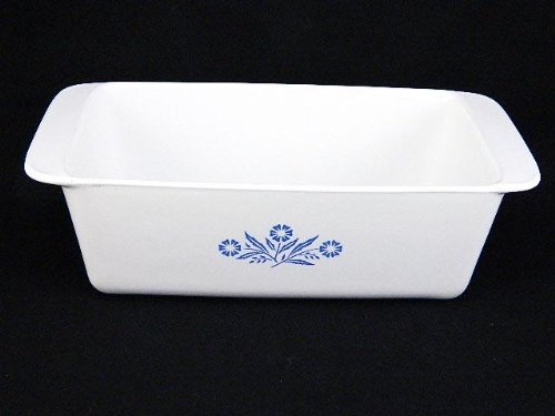 Vintage Corningware Baking Dish Casserole Cornflower Blue