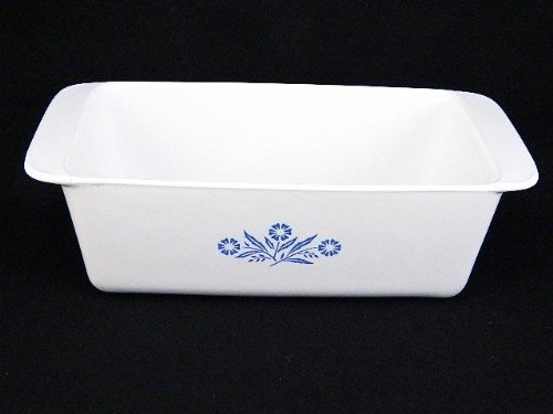 Vintage Corningware Baking Dish Casserole Cornflower Blue