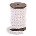 FMS Super Soft Triple-Strand Twisted Cotton Rope (Snow White)(1/4 Inch x 10 Feet)