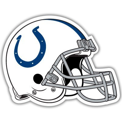 Indianapolis Colts NFL Football bumper sticker 5