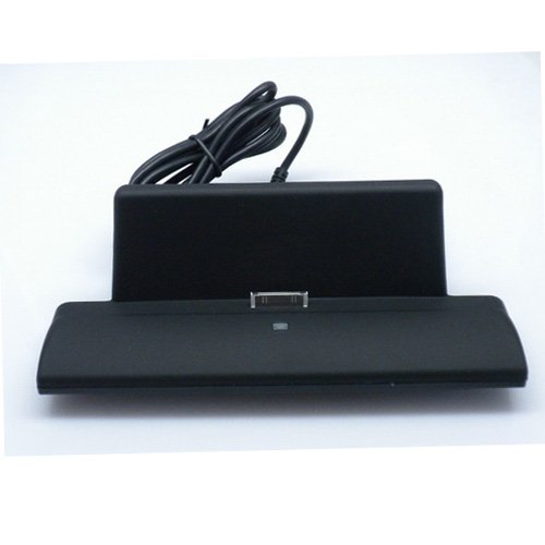 USB Charging Sync Cradle Dock Stand Station for Apple iPad 16G 32G 64G and iphone touch (Black)