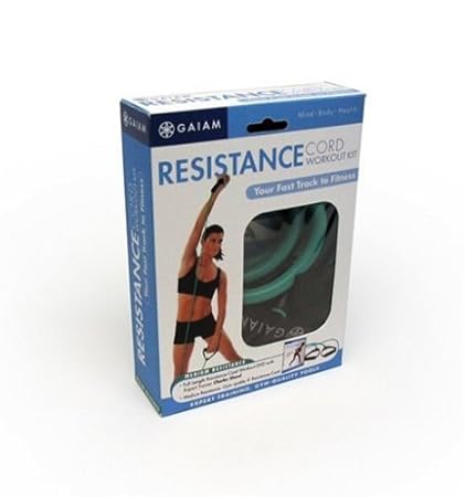 Gaiam Resistance Cord Kit (Medium Resistance)