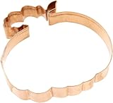 Old River Road Pumpkin Shape Cookie Cutter, Copper
