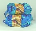 Ribbon Knitting Yarn 50gm 10balls/Pk - Blue/Aqua