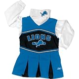 Girl`s Detroit Lions Poly Cheerleading Jumper