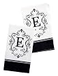 Monogram Paper Napkin - E Monogram Paper Napkin - E