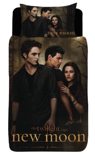 Twilight New Moon Black Single Duvet Cover Set OFFICIAL