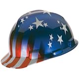 Freedom Series V-Gard Helmets w/Fas-Trac Suspension American Stars & Stripes Design