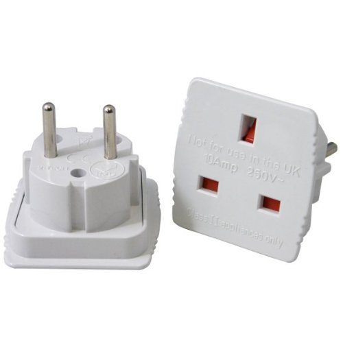 Reisestecker- Adapter UK-Deutschland