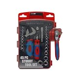 Grip 45 pc Stubby Tool Set