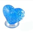 Heart Blue 3D Crystal Puzzle