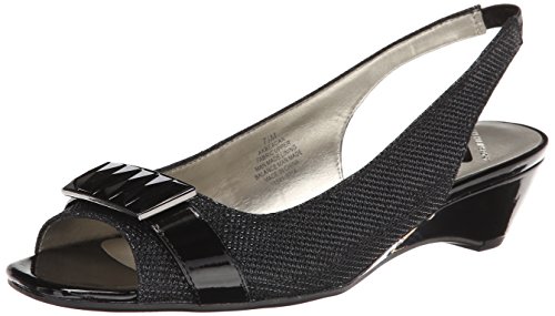 Anne Klein Sport Women's Beagan Fabric Slide Pump, Gold, 10 M US