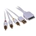 RCA Component AV TV Cable/Lead for iPod iPhone 3G Video