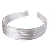Ruched Satin Headband - Stucco