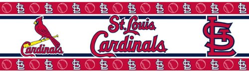 Sports Coverage MLB St. Louis Cardinals Wall Border