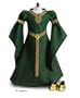 Celtic Princess Medieval Dress and Shoes Fits 18" American Girl Dolls