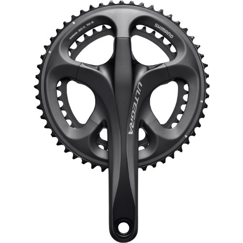 SHIMANOUltegra FC-6700 Ultegra 10-Speed HollowTech II chainset, 52 / 39T 170 mm, Grey