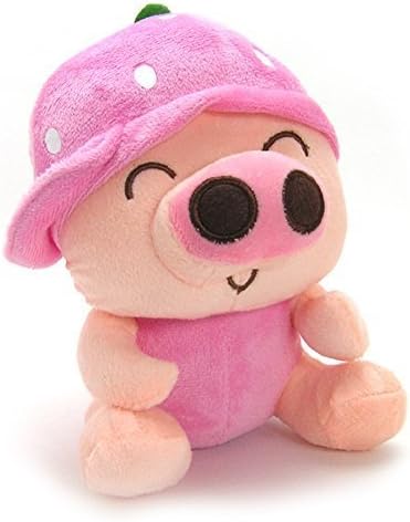 Niebc 14" Cute Plush Pig Toy (Strawberry)