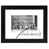 Friend Glass Floater Picture Frame Black 4x6