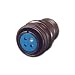 Amphenol Industrial 97-3106A-16-10S Circular Connector Socket, Threaded Coupling, Solder Termination, Straight Plug, Solid Backshell, 16-10 Insert Arrangement, 16 Shell Size, 3 Contacts