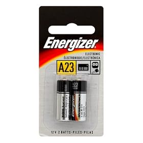 Energizer A23 Battery, 12 Volt - 2 Pack