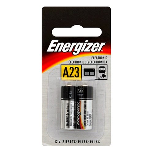 Energizer A23 Battery, 12 Volt 2 Pack