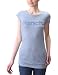 Bench Damen T-Shirt Deck Star, ashley blue, M, BLGA1766_BL149