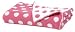 Baby : Elegant Baby Dot Blanket- Pink