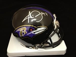 Arthur Jones Autographed Mini Helmet - Authentic - Autographed NFL Mini Helmets