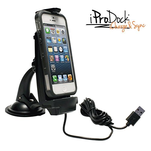 iBOLT iProDock Car Dock / Mount/ Holder for iPhone 5 / 5c / 5s with