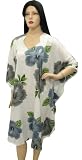 Allover Flower Printed Kaftan Tunic Top Caftan Plus Size Maternity XMas Christmas Gift