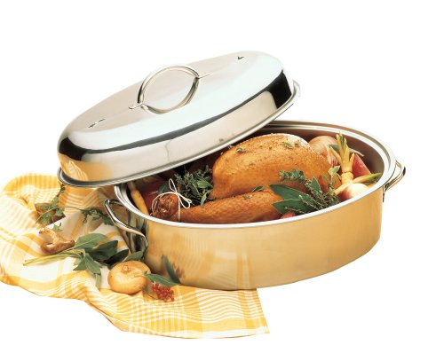 Metro 23 Pound Stainless Steel Roaster #1074