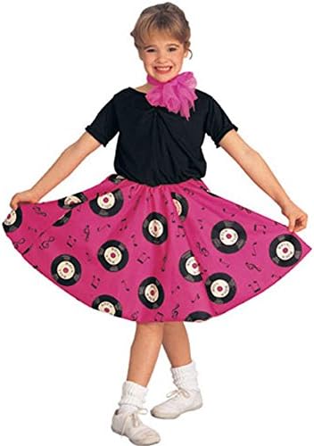Kid's 50s Jukebox Girl Costume (Size: Small 4-6)