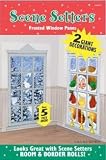 Review Amscan  / Christmas Scene Setters | Frosted Windows Scene Setter