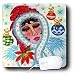 Cindy Thorrington Haggerty Other Spirit Beauties - Holiday She Care Crystal Princess - Mouse Pads
