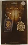 Twilight Saga New Moon Spartans Forks High School Lucite & Metal Keychains