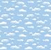 Pacon 56465 Fadeless Art Paper, 48" x 50' roll, Clouds