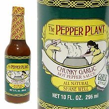Childrens Toyshop  Gourmet Food : The Pepper Plant Chunky Garlic Hot Pepper Sauce
